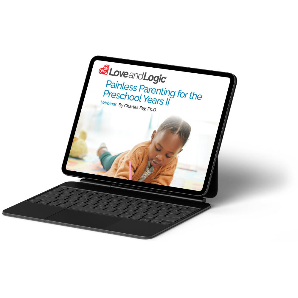 Love and Logic guide for painless parenting during preschool years, 2023 edition.