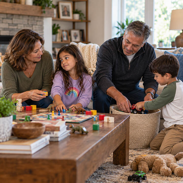Grandparents setting boundaries with their grandkids using Love and Logic parenting principles