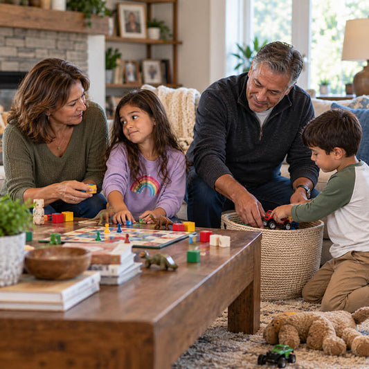 Grandparents setting boundaries with their grandkids using Love and Logic parenting principles