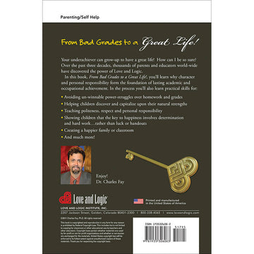 From Bad Grades to a Great Life - Backside