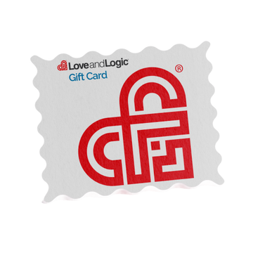 Love and Logic gift card for practical parenting and teaching resources.