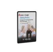 Love and Logic audio offering strategies to handle sibling rivalry effectively.