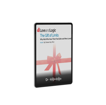 Love and Logic audio on setting healthy limits to nurture responsibility in children.