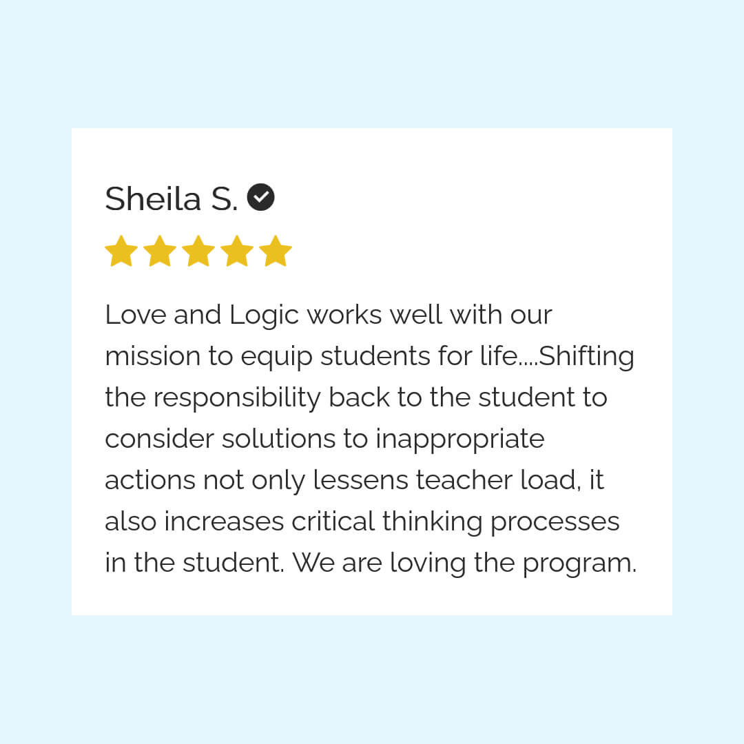 Love and Logic Educator Essentials Bundle